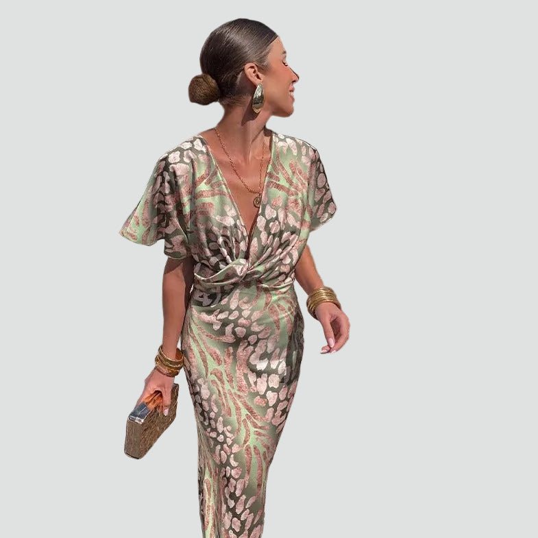 Miss | Jurk Dames Midi Elegant - Chiffon