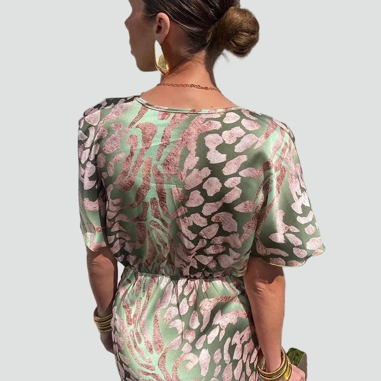 Miss | Jurk Dames Midi Elegant - Chiffon