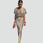 Miss | Jurk Dames Midi Elegant - Chiffon