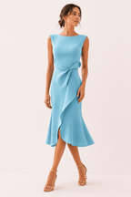 Miss | Jurk Dames Midi Elegant - Polyester