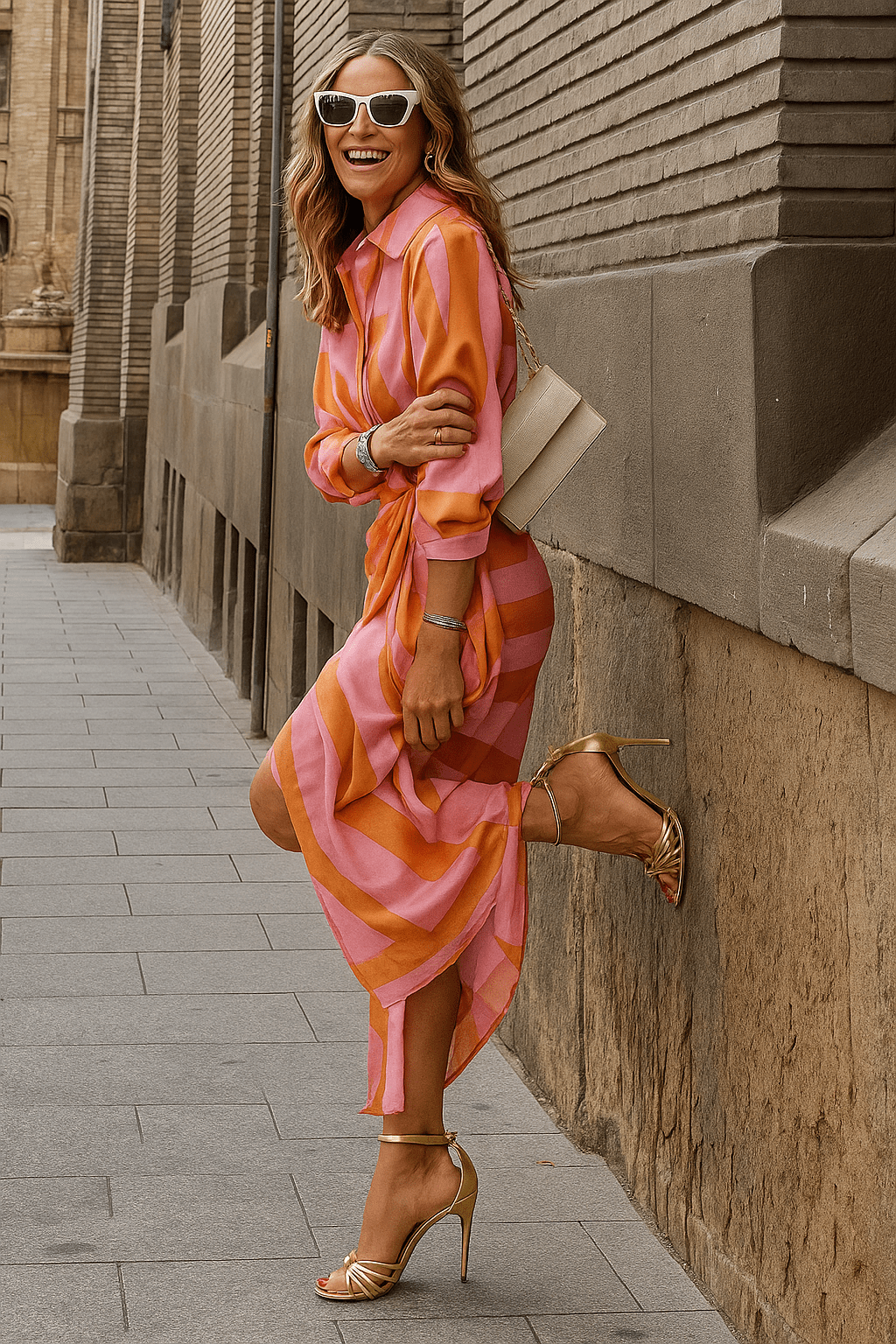 Miss | Jurk Dames Midi Zomer - Polyester