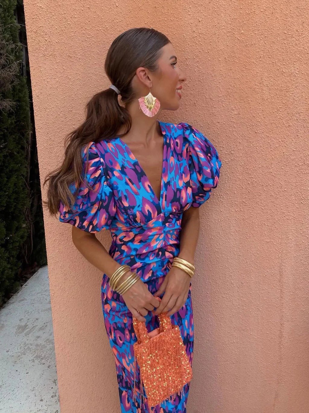 Miss | Jurk Dames Midi Zomer - Polyester