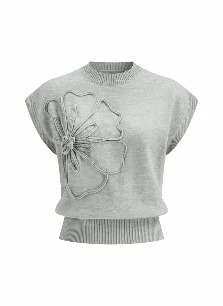 Miss | Knit Top Dames Casual - Zachte brei, katoen &amp; synthetisch mengsel