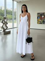 Miss | Maxi Jurk Dames Casual - Hoogwaardige katoenmix