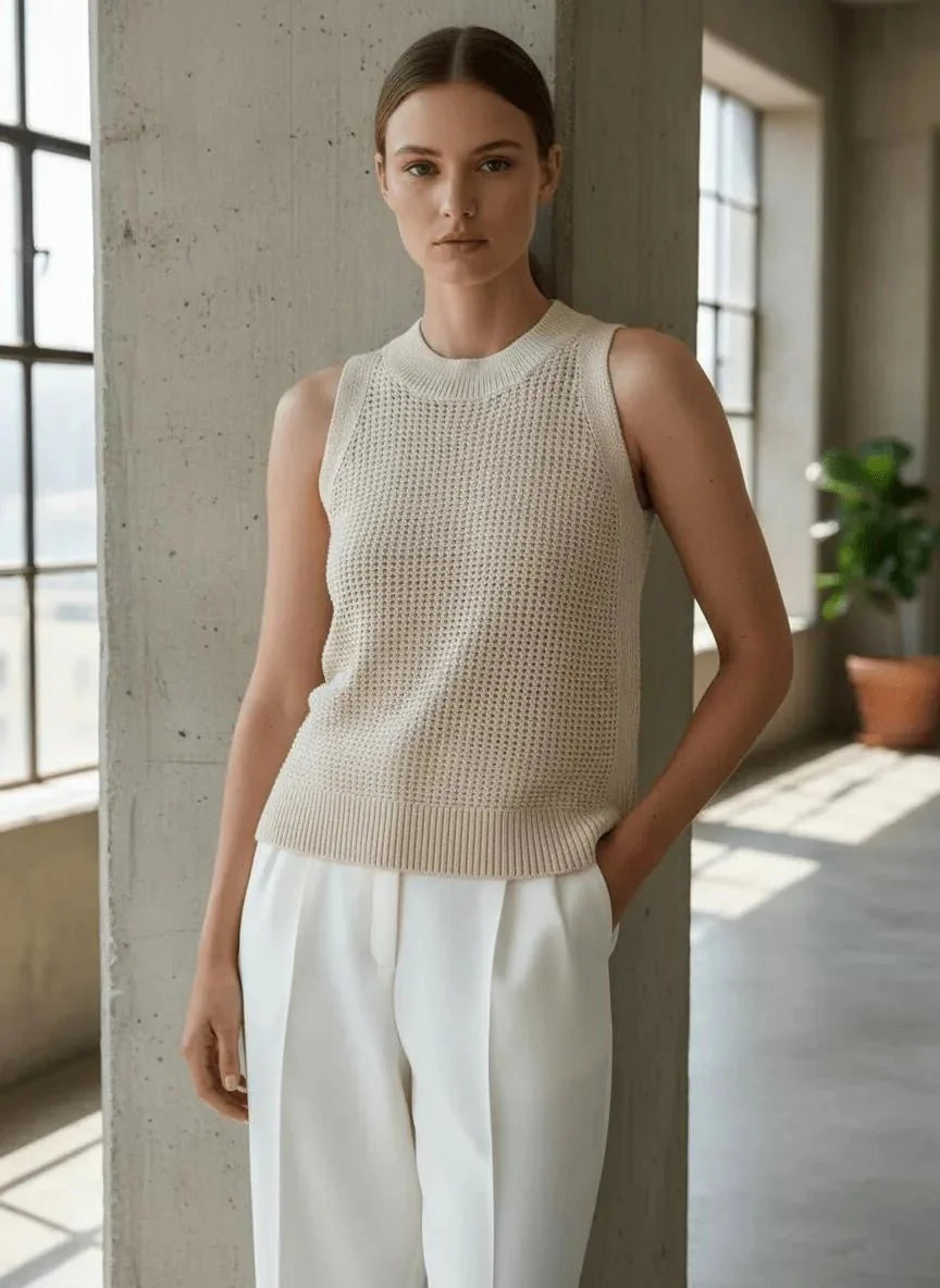 Miss | Tank Top Dames Casual - Katoenmix
