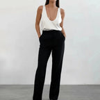 Miss | Tanktop Dames Casual Relaxed - 100% satijn