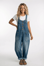 Miss | Tuinbroek Dames Relaxed - Denim