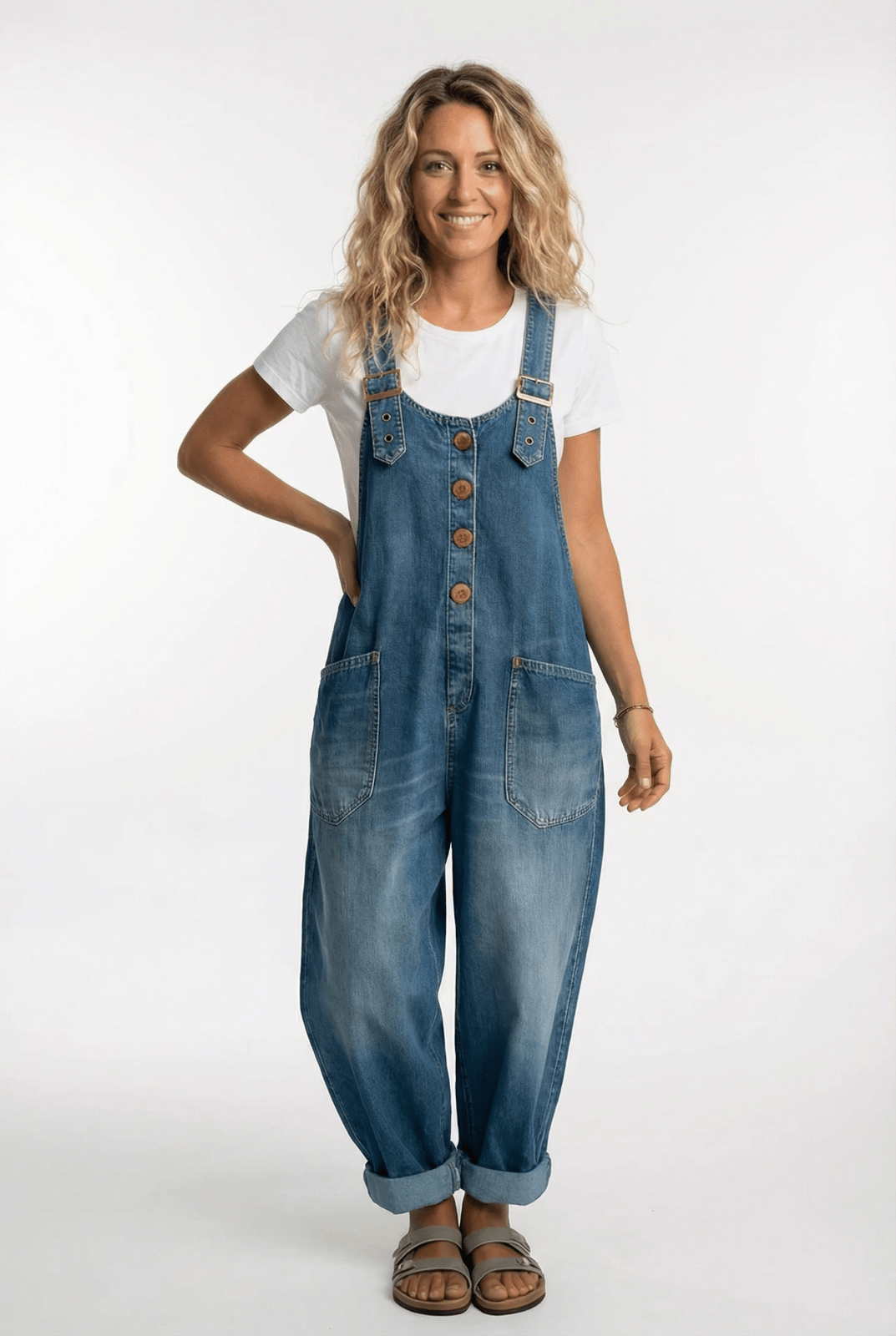Miss | Tuinbroek Dames Relaxed - Denim