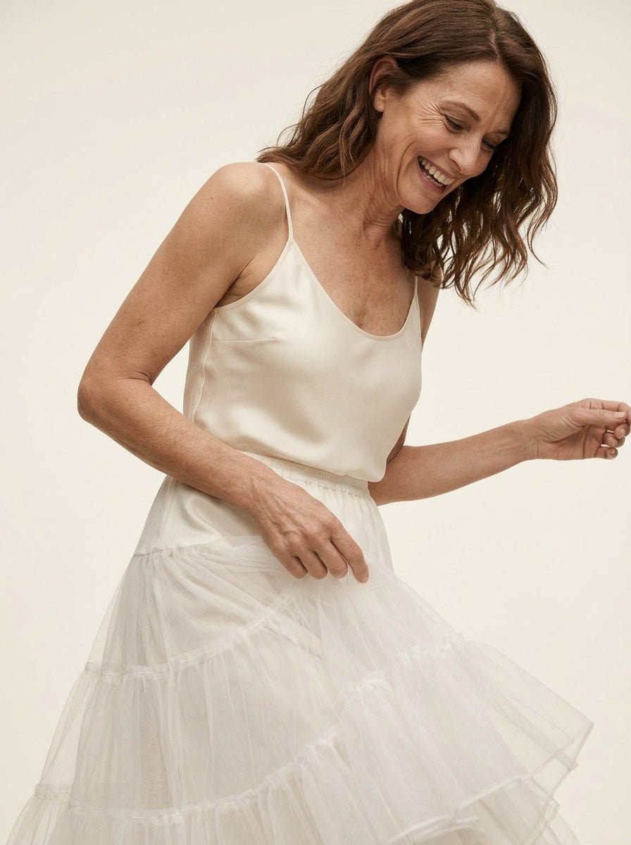 Sienna’s | Petticoat Layered Tulle White