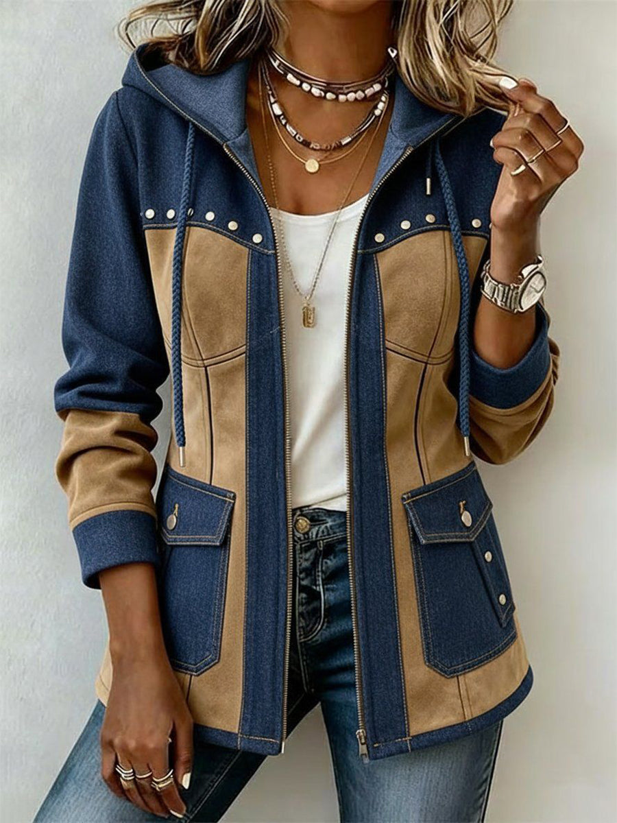 Fawnridge™ | Patchwork Hooded Jacket — 1