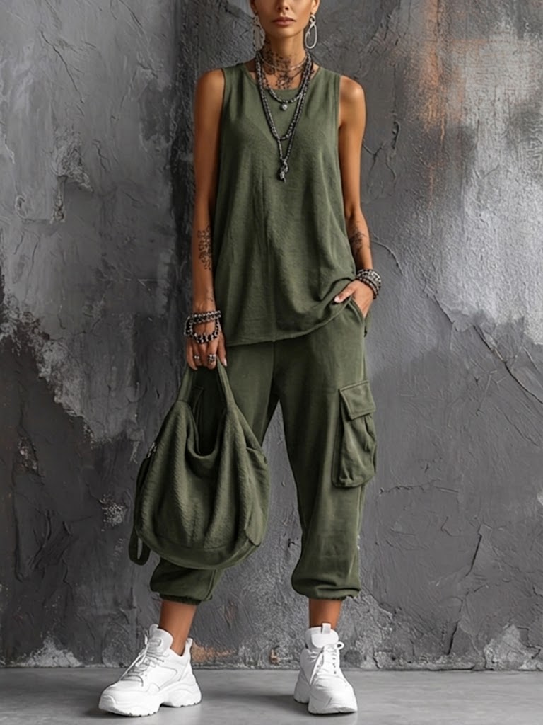 Casa Elena™ | Soft Casual Set with Pockets — 2