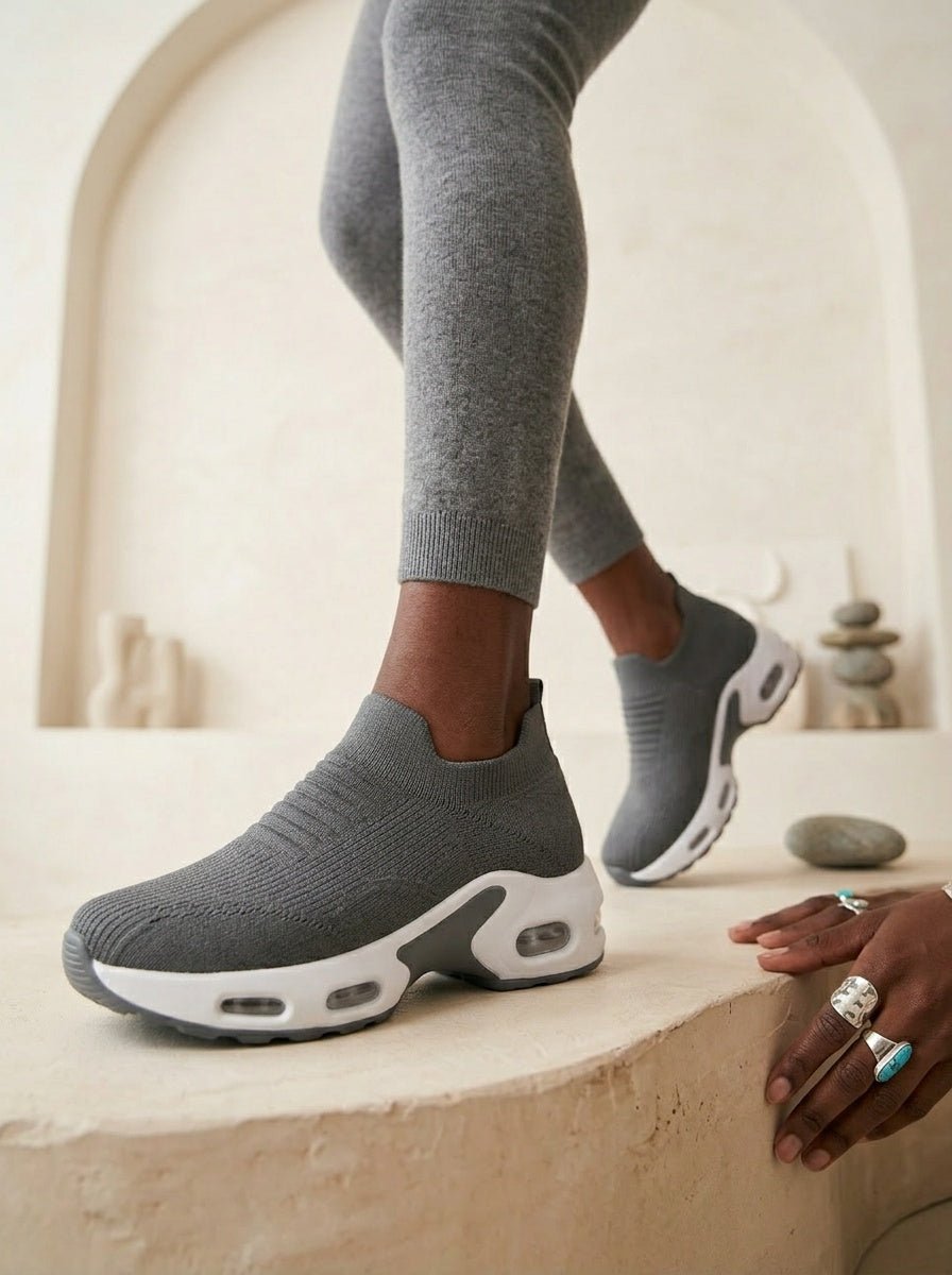 Orthopedische Slip-on Sneakers Zwart