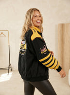 Miss | Jas Dames Oversized Racing Print - Polyester
