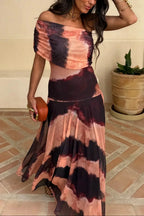 Miss | Jurk Dames Maxi One-Shoulder - Polyester