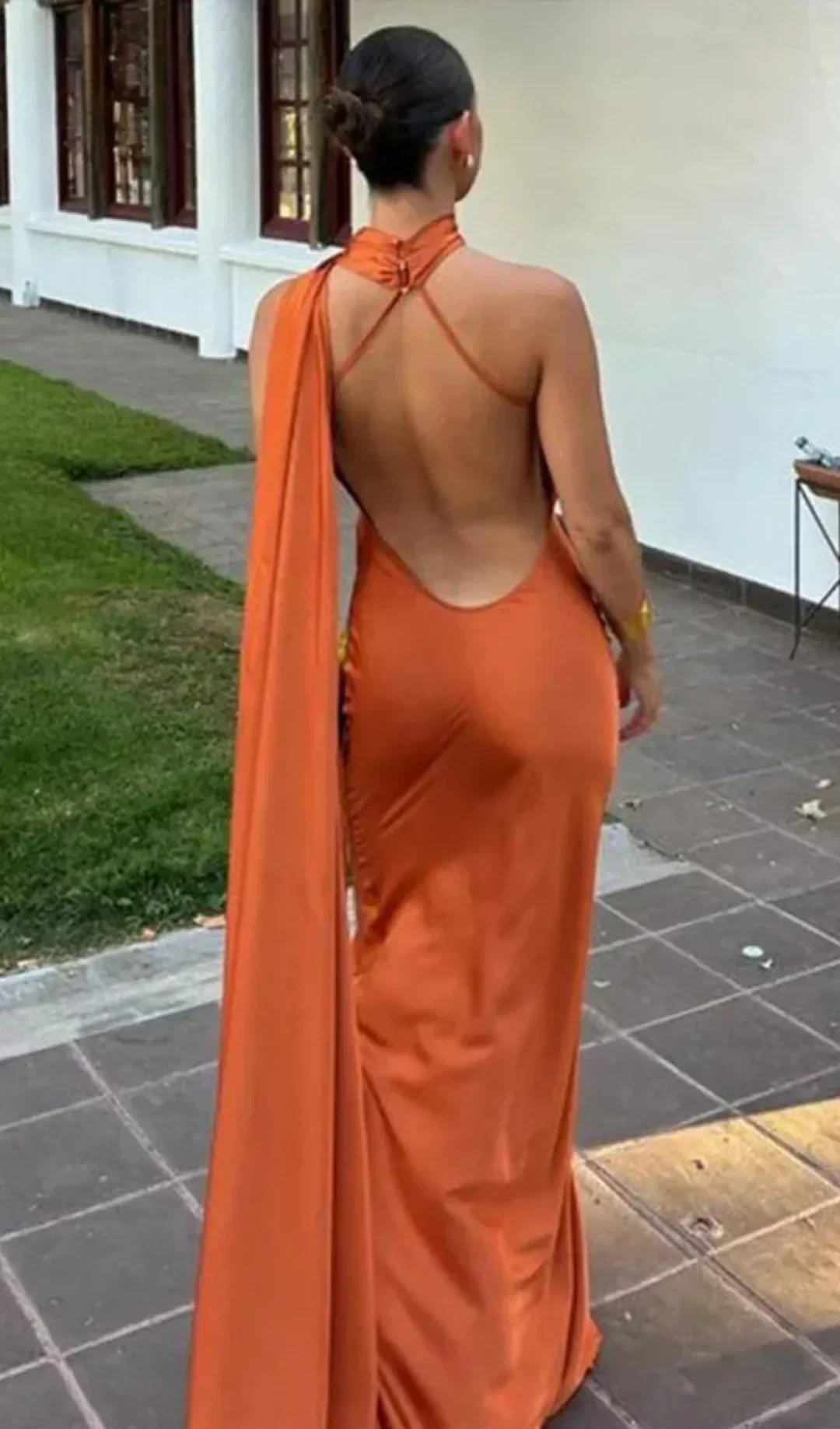 Miss | Jurk Dames Maxi Eén Schouder - Polyester