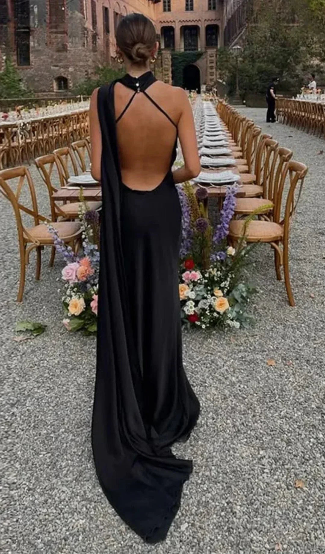 Miss | Jurk Dames Maxi Eén Schouder - Polyester
