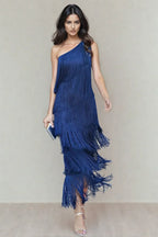 Miss | Jurk Dames Maxi Asymmetrisch - Polyester