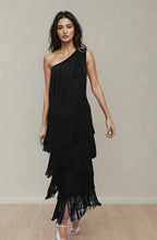 Miss | Jurk Dames Maxi Asymmetrisch - Polyester