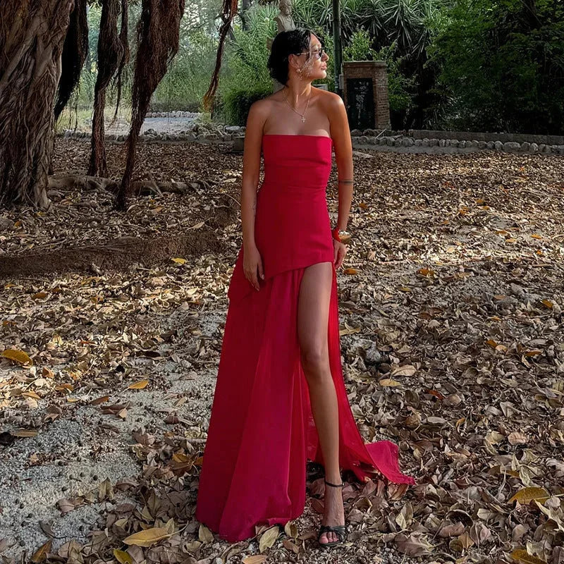 Miss | Jurk Dames Maxi Elegant - Viscose