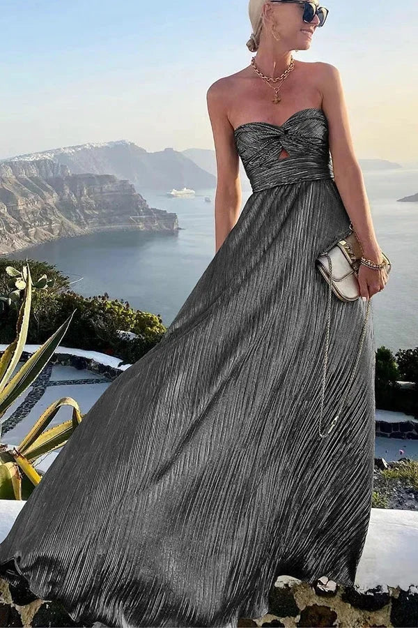 Miss | Jurk Dames Maxi Elegant - Polyester Lurex