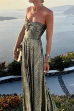 Miss | Jurk Dames Maxi Elegant - Polyester Lurex