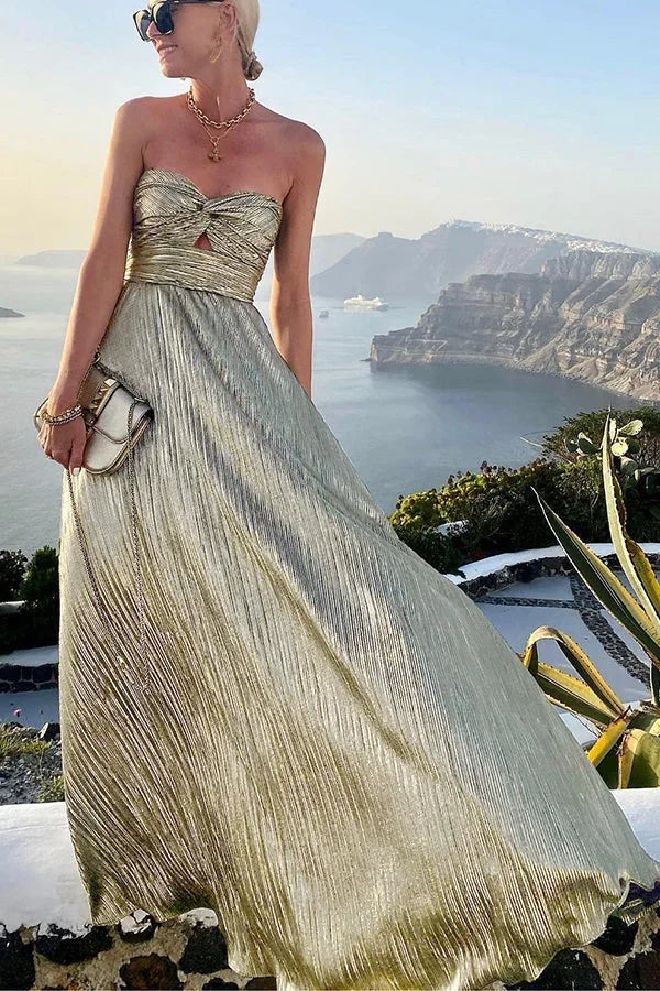 Miss | Jurk Dames Maxi Elegant - Polyester Lurex