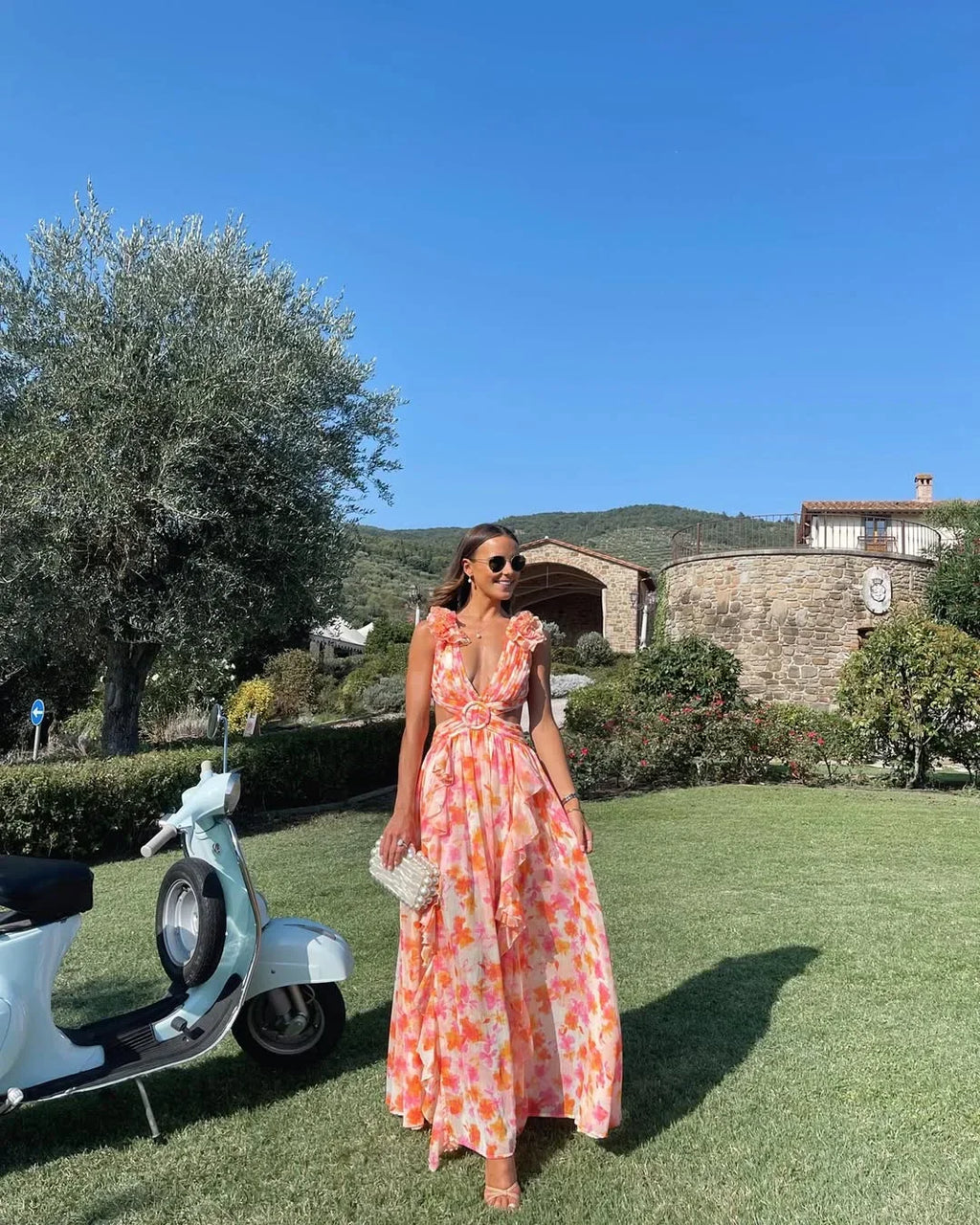 Miss | Jurk Dames Maxi Casual - Polyester