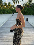 Miss | Jurk Dames Maxi Vrouwelijk - Polyester