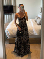Miss | Jurk Dames Maxi Vrouwelijk - Polyester
