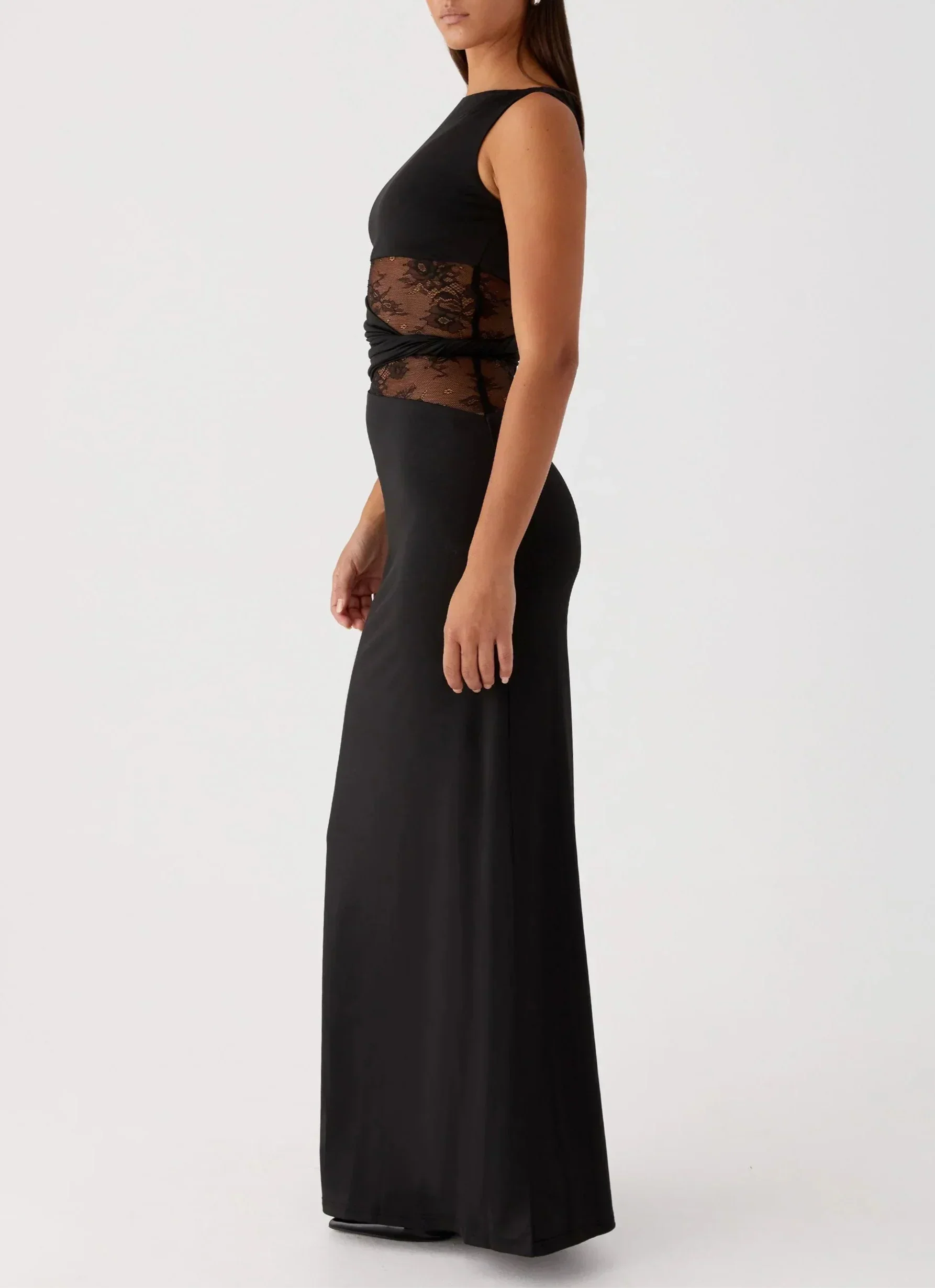Miss | Jurk Dames Maxi Elegant Klassiek - Kant