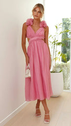 Miss | Jurk Dames Midi Modern - Polyester Mix