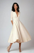Miss | Jurk Dames Midi Casual - Polyester Mix