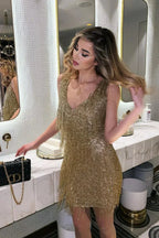 Miss | Jurk Dames Mini Feestelijk - Polyester Mix