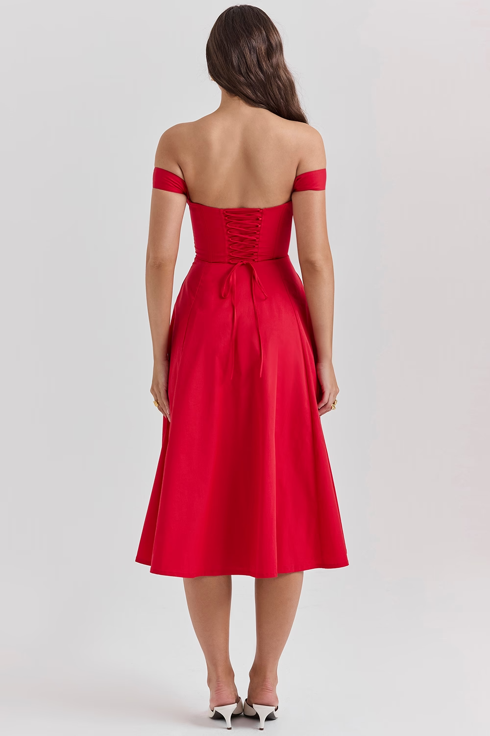 Lilia Corset | Midi Jurk