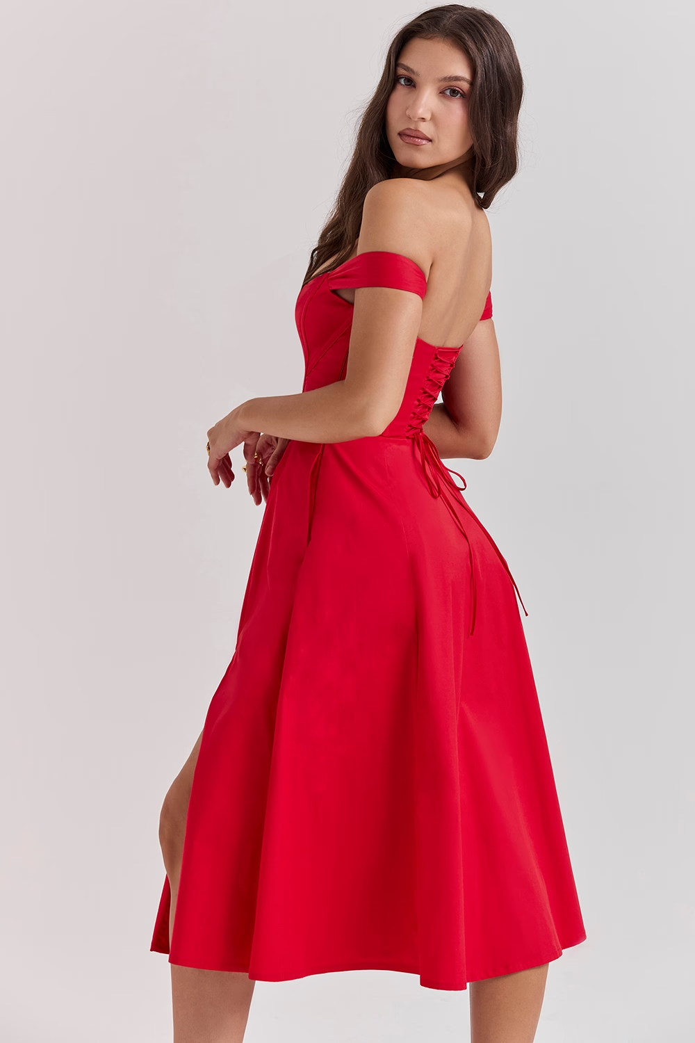 Lilia Corset | Midi Jurk