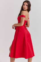 Lilia Corset | Midi Jurk