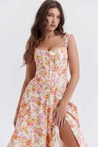 Lilia Corset | Midi Jurk