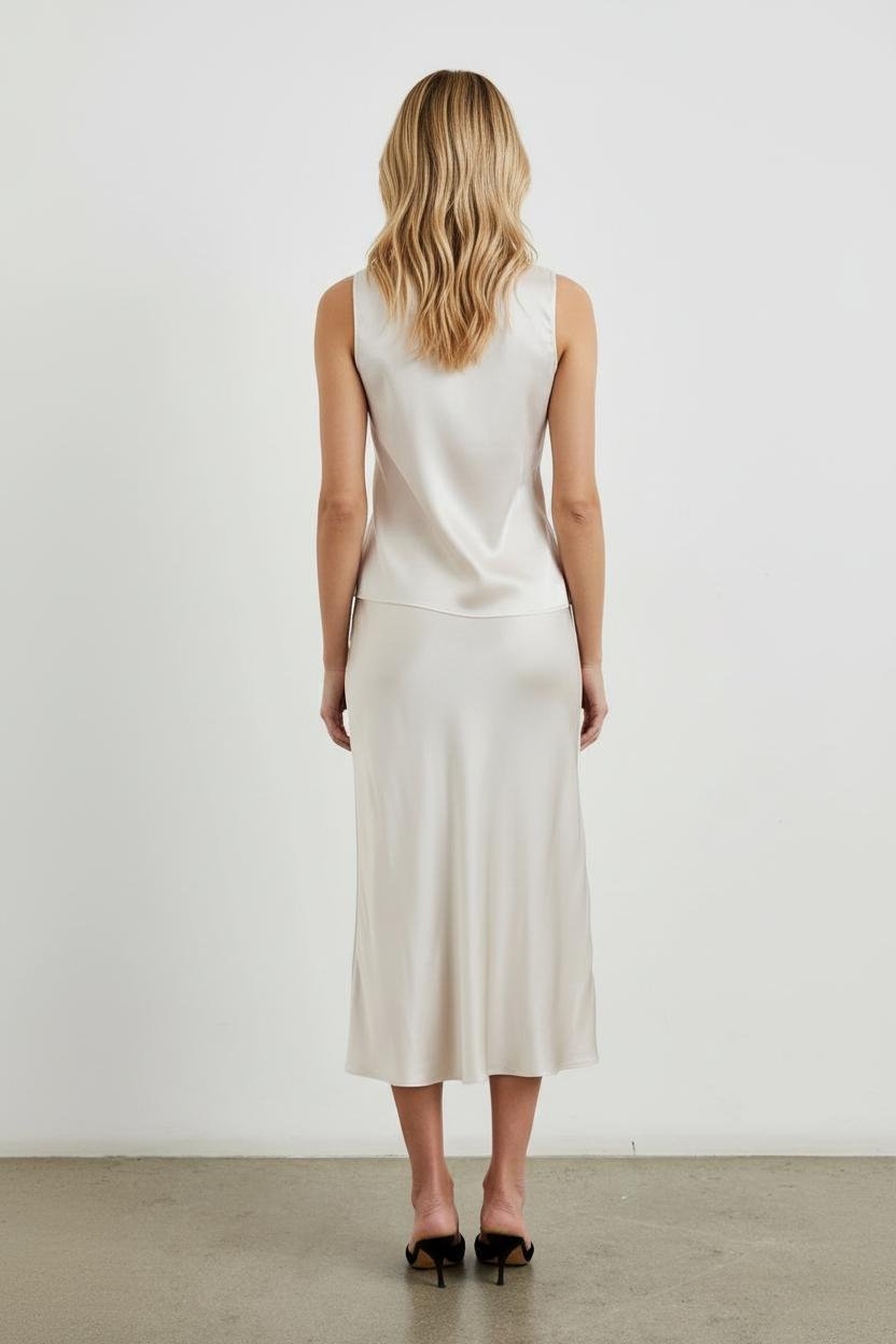 Sienna’s | Skirt Women A‑line Satin – Polyester