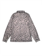 Satijnen Blouse Dames | Abstract Print Soepel Vallend