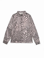 Satijnen Blouse Dames | Abstract Print Soepel Vallend