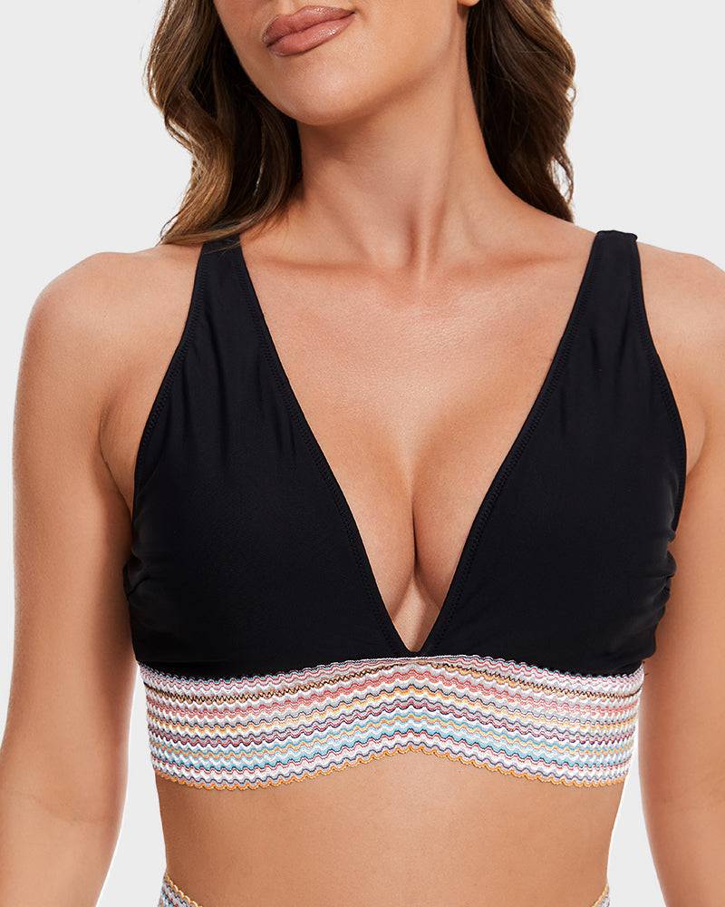 Miss | Jurk Dames Zomer Bikini Kleurblok - Nylon