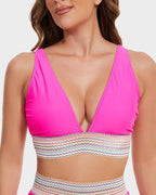 Miss | Jurk Dames Zomer Bikini Kleurblok - Nylon