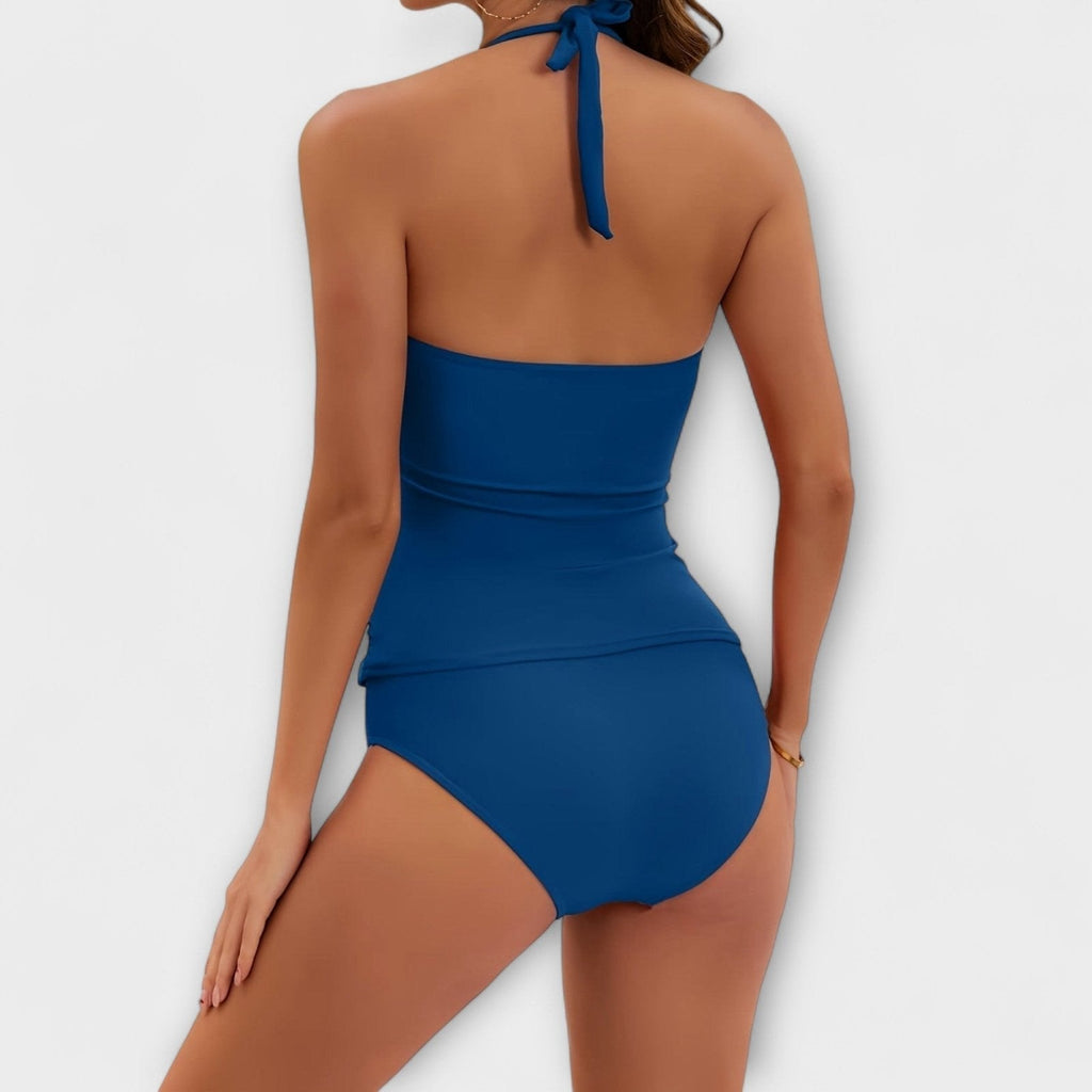 Miss | Badpak Dames Tweedelig Halterneck Elegant - Polyester