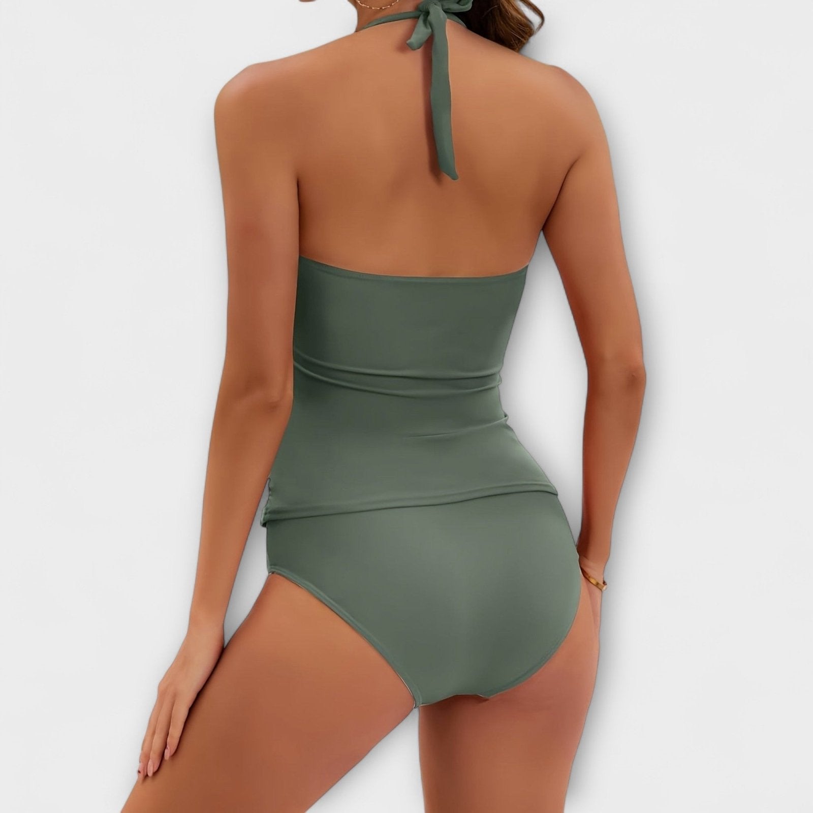 Miss | Badpak Dames Tweedelig Halterneck Elegant - Polyester