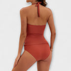 Miss | Badpak Dames Tweedelig Halterneck Elegant - Polyester