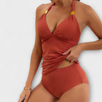 Miss | Badpak Dames Tweedelig Halterneck Elegant - Polyester