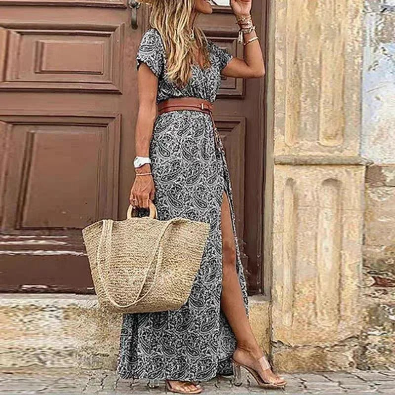 Miss | Jurk Dames Maxi Casual - Viscose